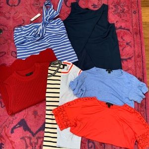 Lot jcrew tops size xs
